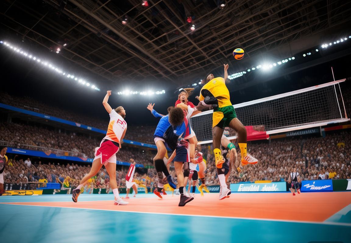 巴西塞尔维亚巅峰对决：排球激情战报(图4)